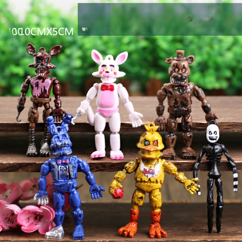 Fnaf Mô Hình Nhân Vật bonnie foxy Trong game freddy fredbear