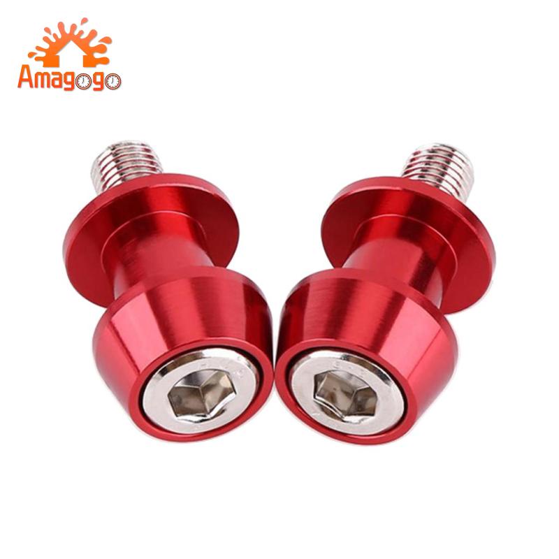 Set 2 Thanh Trượt 8mm Màu Đỏ Chuyên Dụng Cho zx10r 2011-2014 z1000