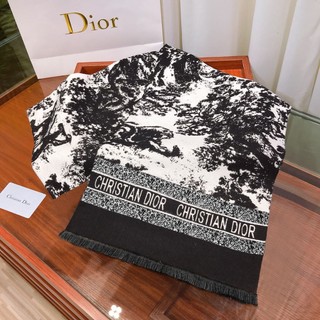 Hàng Mới Về Thương Hiệu Thời Trang Nữ Cashmere Khăn Dài Khăn Choàng Họa Tiết Động Vật Quấn Khăn Dài Khăn Hijab Khăn Đen