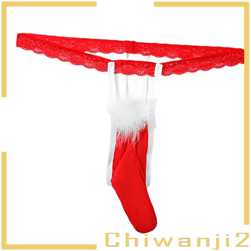 Quần Lót Nam Lọt Khe Có Mũ Ông Già Noel