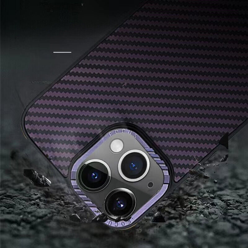 Ốp Điện Thoại Sợi carbon Từ Tính Cho iphone 12 13 14 15 pro max