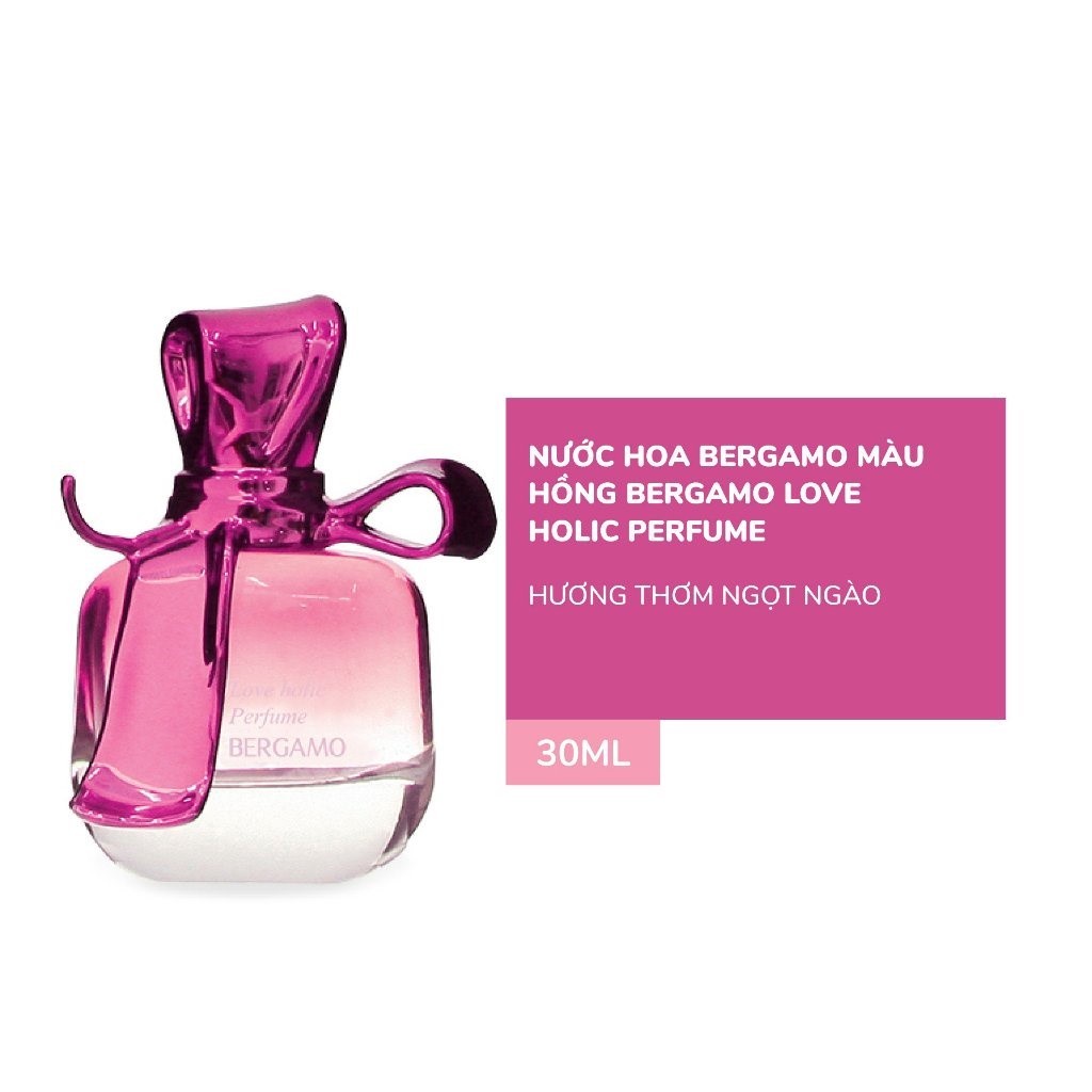 Trọn bộ nước hoa cao cấp Bergamo Perfume For Women 30ml
