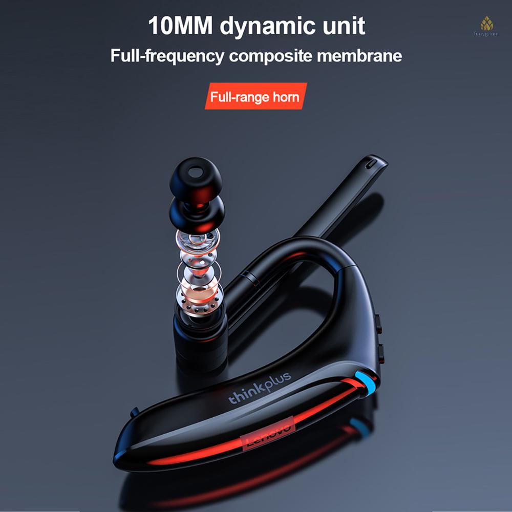 Tai Nghe Đơn Không Dây Bluetooth 5.0 hifi Chống Ồn Chất Lượng Cao Cho lenovo thinkplus bh4 bt