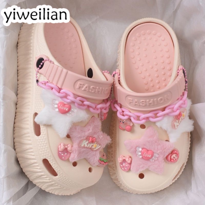 YIWEILIAN dép cross chống trơn trượt thời trang đi chơi cá tính dành cho nữ 41Z231009 FBT2392W6U