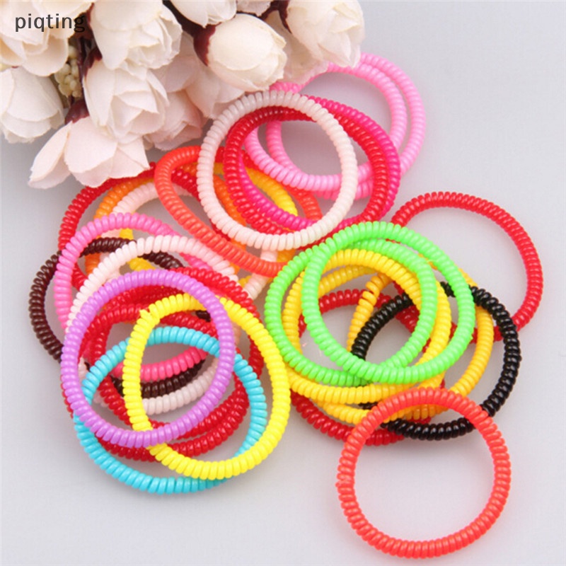 Set 10 Dây Cột Tóc Co Giãn Thời Trang Cho Nữ