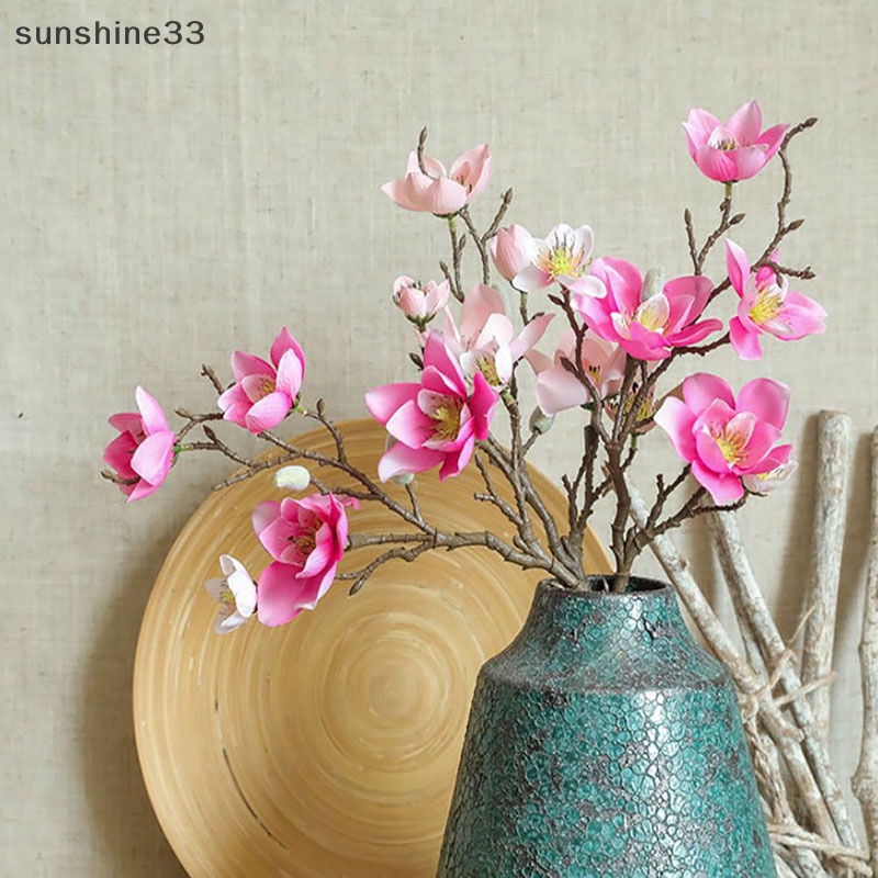 Su yulan Hoa Mộc Lan Sống Động Như Thật Mô Phỏng phalaenopsis 
 N