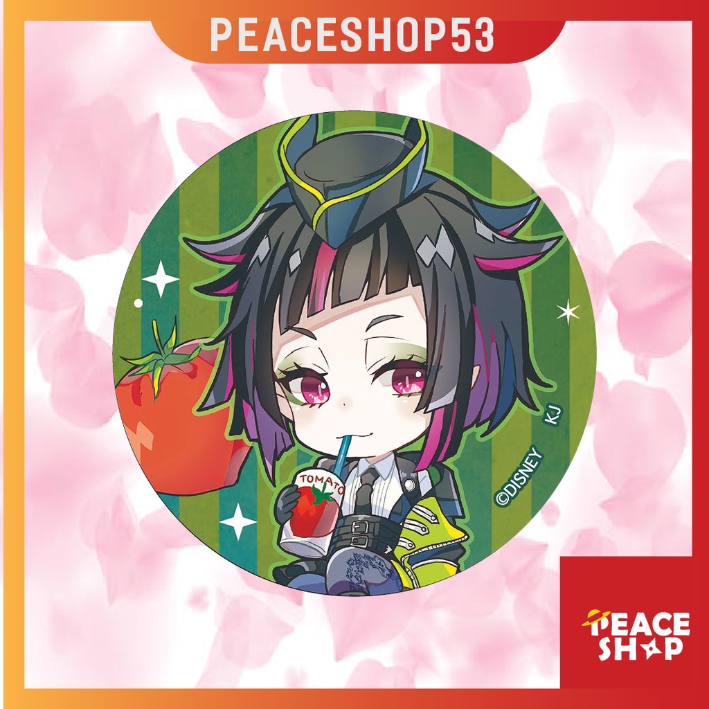 Huy hiệu Twisted-Wonderland Lấp Lánh Huy Hiệu Anime Twisted-Wonderland Ver 2 HH32