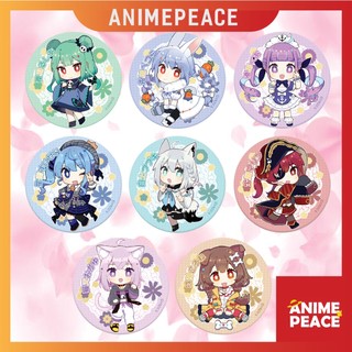 Huy hiệu Hololive Vtuber Lấp Lánh Huy Hiệu Hololive Vtuber Rushia Okayu Korone Pekora Marine Fubuki HH37