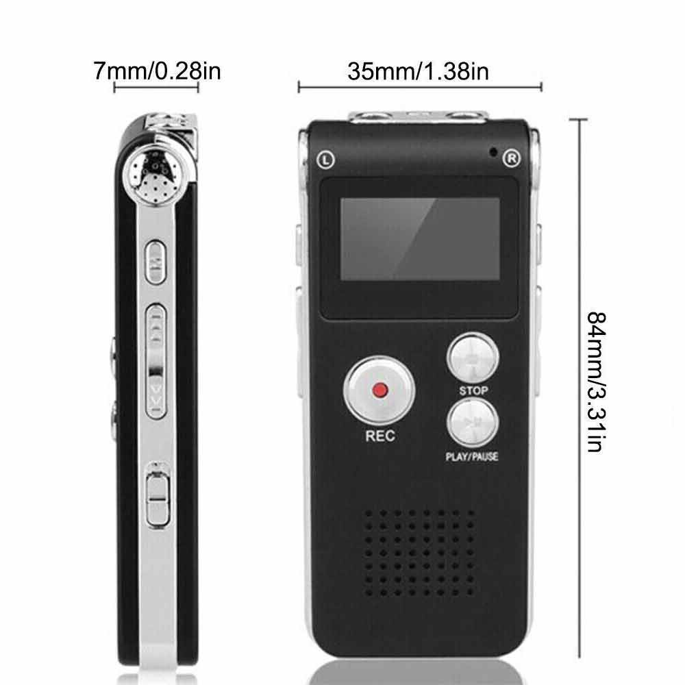 High definition noise reduction digital recording pen, suitable for meeting recording, supporting data cable, Hd noise reduction