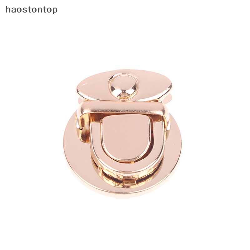 Haostontop Túi Xách Đeo Vai Khóa Kim Loại Xoắn Cho Túi Xách Ví vn