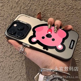 Ốp Điện Thoại In Chữ beaver ruby Chống Sốc Cho iphone15 14 13 11 12promax 11promax 12pro 14plus x xs xr lqv9