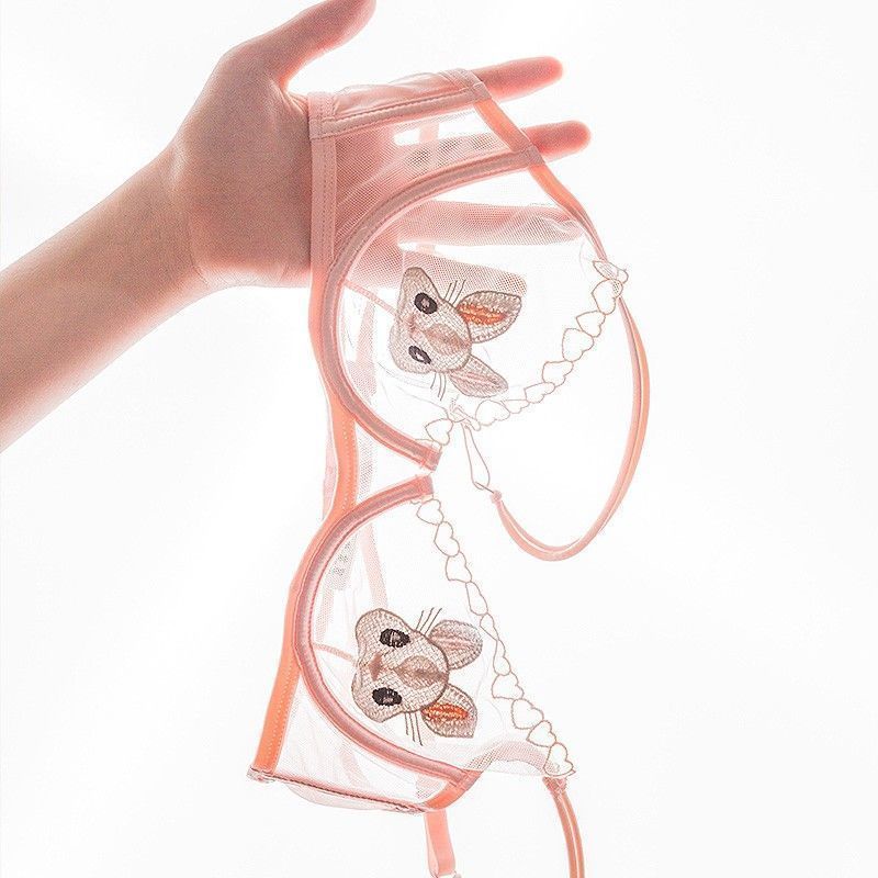 Gợi Cảm Ngọt Ngào Phong Cách Thỏ Quần Lót Phối Cảnh Cám Dỗ Ren Ngực Nhìn Lớn Tập Hợp Áo Ngực Siêu Mỏng Mềm Mại Thoải Mái Lưng Đẹp Thoáng Khí Bộ Áo Ngực Nữ | BigBuy360 - bigbuy360.vn