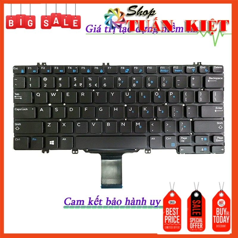 🔰 Bàn phím DELL Latitude E7280,E5280 5280 5288 5289 7280 7290 7380,5290,7390