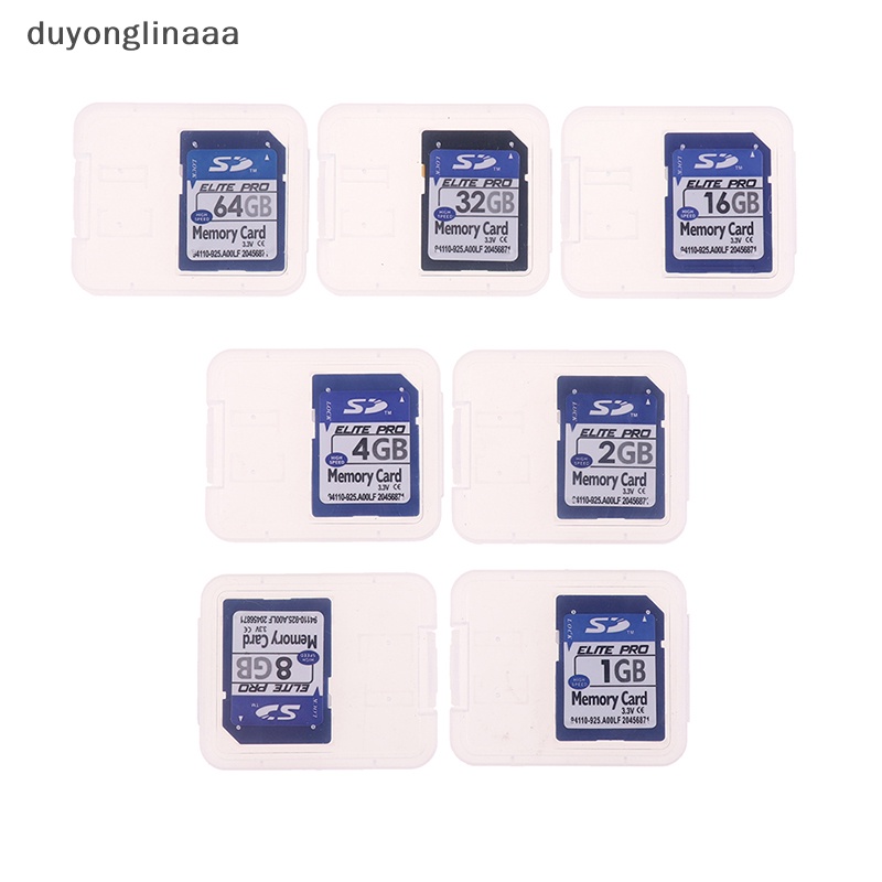Thẻ Nhớ SD 1GB 2GB 4GB 8GB 16GB 32GB 64GB Mới