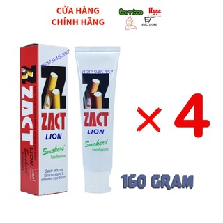 04 típ kem đánh răng zact lion thái lan 160g