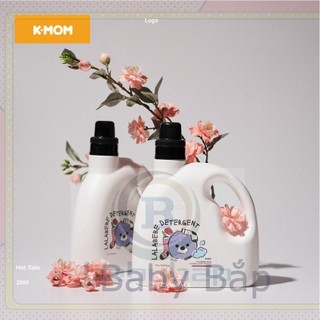 Nước giặt thuần chay lalabebe k-mom hàn quốc dạng chai và túi