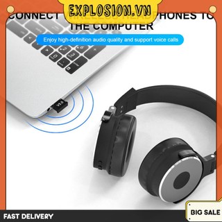 Usb Nhận Tín Hiệu Bluetooth 5.0 2.4G Cho Máy Tính