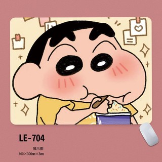 Miếng Lót Chuột Laptop Chống Trượt Hình Cậu Bé Bút Chì Shin-Chan Dễ Thương