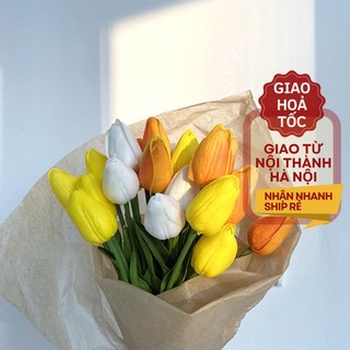 Hoa giả - Hoa tulip giả trang trí kiểu dáng xinh xắn