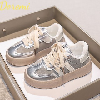 Doremi Giày Thể Thao Chạy Bộ Màu Trắng Thoải Mái Cho Bé