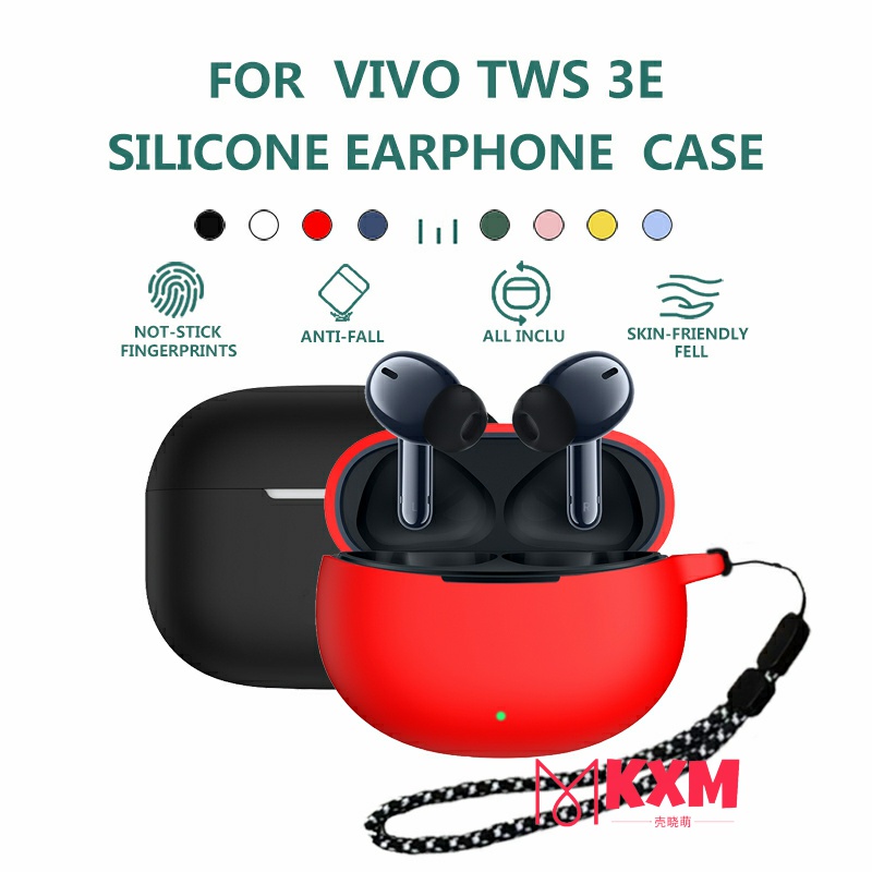 Ốp Điện Thoại Silicon Chống Bụi VB01 VIVO TWS 3E Case / VIVO TWS 3 PRO / 3 / Iqoo TWS TWS 3 / 3 PRO 