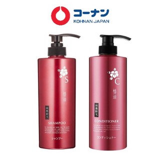Combo dầu gội dầu xả SHIKIRIORI từ hoa trà, phục hồi tóc khô xơ và hư tổn 600ml