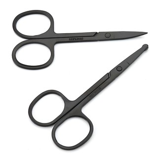 Giá sỉ - Kéo cắt mi mắt đầu cong chuyên dụng cho makeup cắt tỉa lông mi bằng thép siêu bền an toàn - FETA
