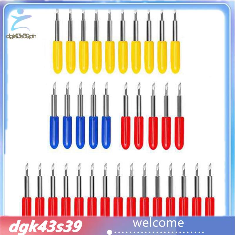 [Đẹp] 30 / 45 / 60 Độ Cho Roland Cricut Máy Cắt Lưỡi Vinyl Lưỡi Dao Cắt Cricut Máy Phay Dụng Cụ Khắc