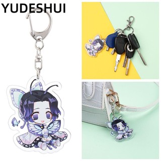 YUDESHUI Móc Khóa Acrylic Họa Tiết Tengen Mitsuri Nezuko Genya Muichirou
