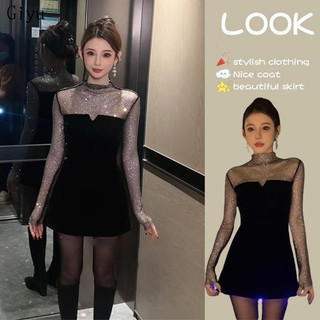 Giyu Chic váy nữ Đầm Body Cho thời váy xu hướng Thể thao INS phổ biến WLQ2410K10 3Z240119