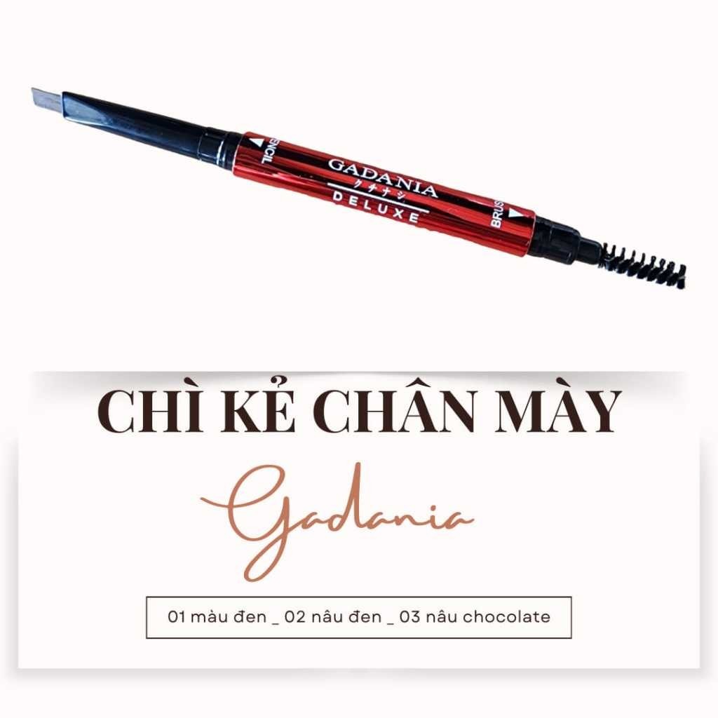 Chì kẻ chân mày Gadania Deluxe 5 màu