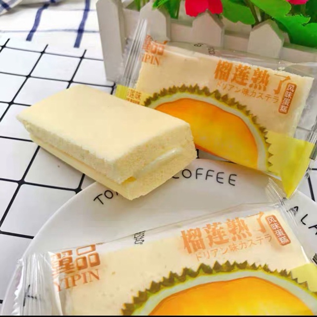 Bánh hấp Bông Lan Yipin  Đài Loan vị sầu riêng