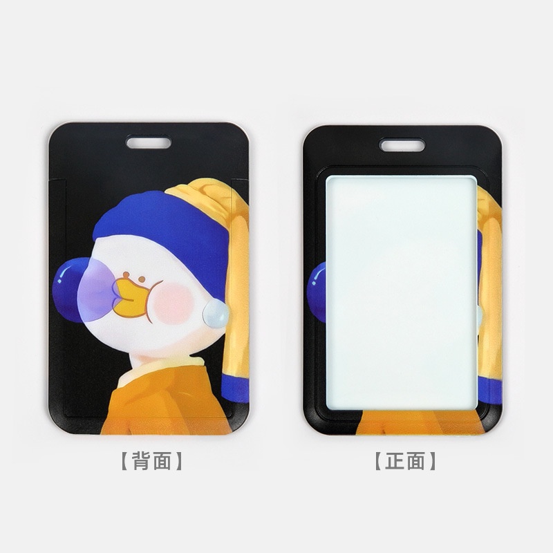 Bao Đựng Thẻ Bằng Nhựa abs In Hoạt Hình sanrio Dễ Thương Cho Học Sinh Ốp