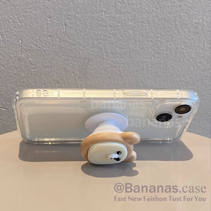 Hoạt Hình Nhẫn Đỡ Điện Thoại Hình Cô Gái 3d Xinh Xắn