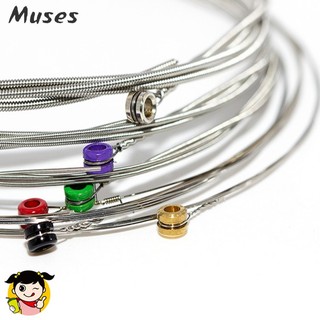 Set 6 dây đàn guitar điện rx15 / rx17 / rx19 siêu nhẹ