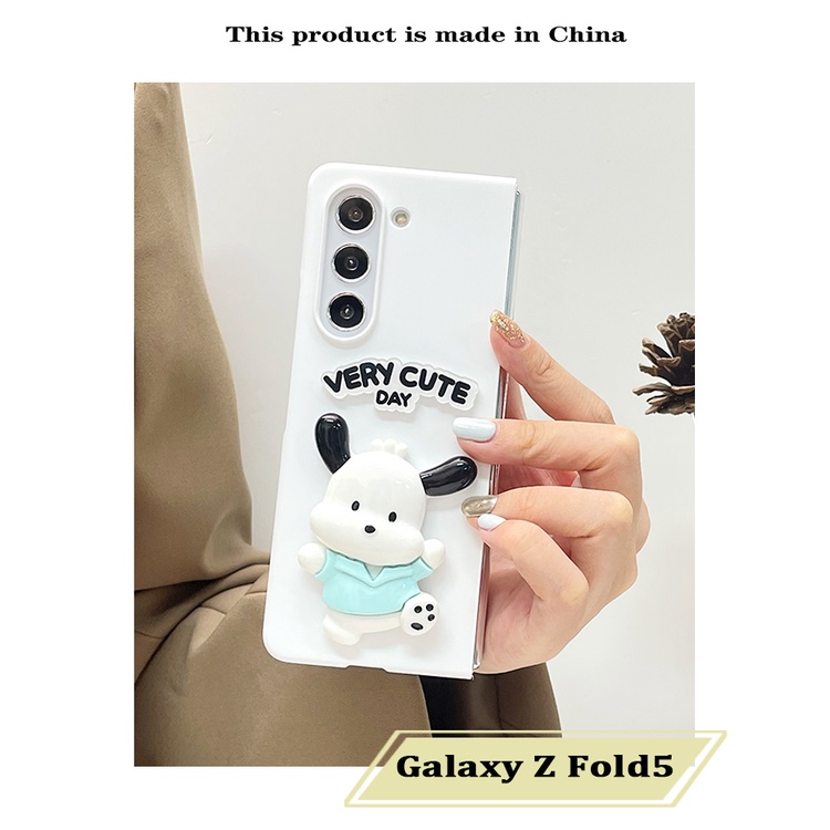 Thời Trang Ốp Điện Thoại Mặt Nhám Họa Tiết Hoạt Hình Dễ Thương Cho samsung galaxy z fold 5 4 3 2 z Fold5 fold4 5g