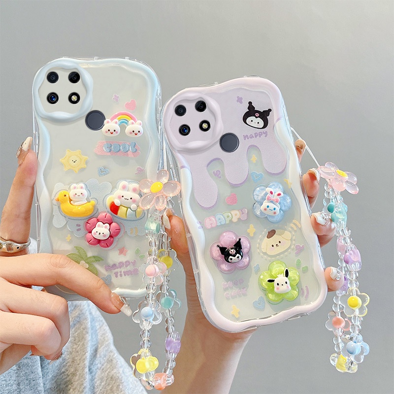 Ốp lưng realme c12 ốp lưng realme c25 Dễ Thương Ốp Điện Thoại Hình Búp Bê Hoạt Hình 3d Thời Trang Cho realme c12 / c25
