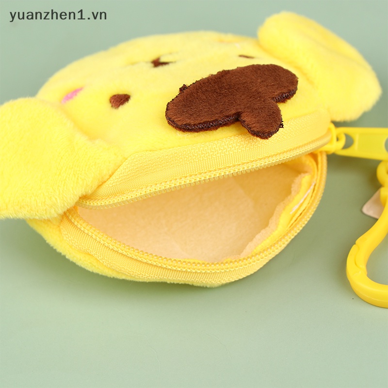 Ví Bông Nhỏ Đựng Tiền Xu Hình cinnamoroll kuromi Dễ Thương Cho Bé Gái vn