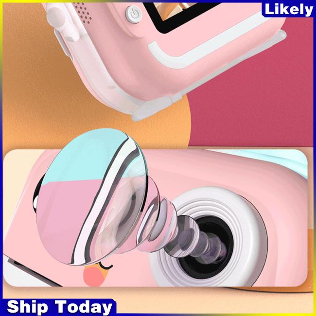 Máy Ảnh q5 Màn Hình 2 inch Bằng Giấy In Họa Tiết Môi Làm Quà Tặng Đồ Chơi Lý Tưởng Cho Bé Trai Bé Gái 3-12 Tuổi