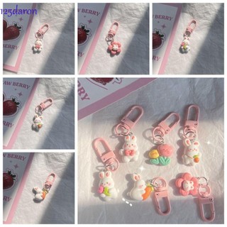 Daron1 móc khóa resin hình thỏ cà rốt / cà rốt / thỏ xinh xắn ốp