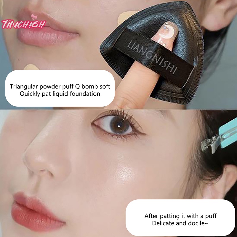 Bông Mút Trang Điểm Ướt Và Khô Mềm Mại Hình Quả Trứng Co Giãn