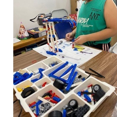 Đồ chơi lắp ráp kĩ sư cơ khí 9686 Có sách In màu full thùng Chuẩn format Đan Mạch 396PCS dòng education có bảo hành