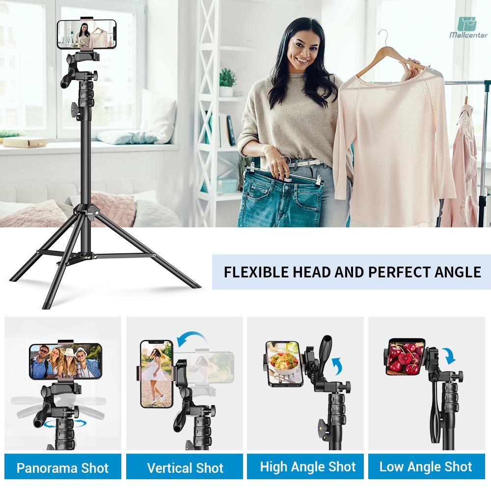 Apexel Gậy selfie Ba Chân 180cm / 70in Bằng Hợp Kim Nhôm Với Điều Khiển Từ Xa Thay Thế Cho Điện Thoại iphone / camera vlog selfie Nhóm takin Come-9.13
