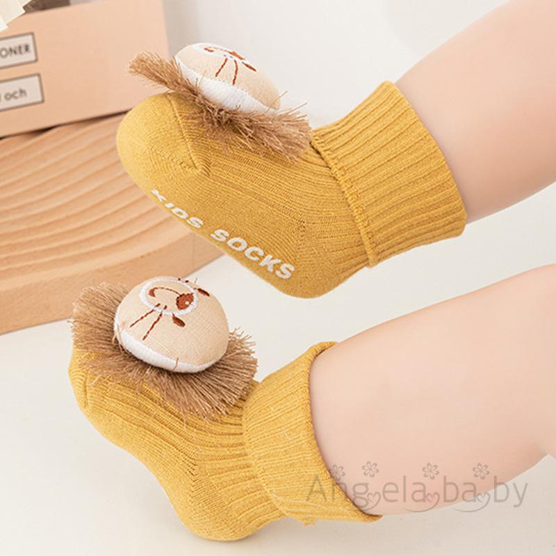 Hian- Tất cotton Giữ Ấm Họa Tiết Hoạt Hình 3d Cho Bé