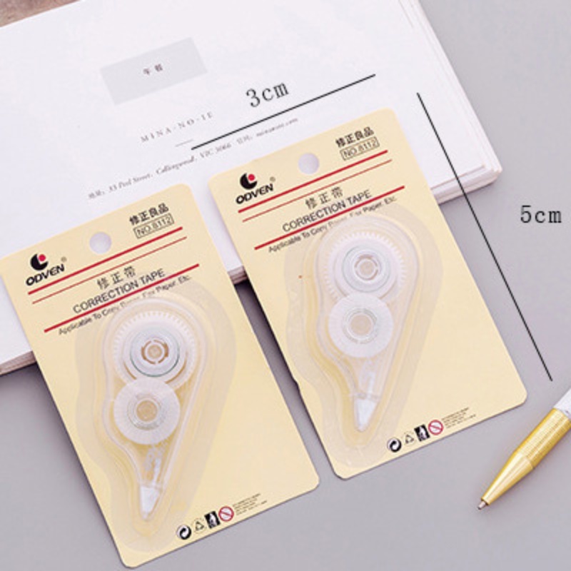 Bút xóa dạng kéo phong cách Nhật Bản chất lượng cao - Mẫu trắng trơn