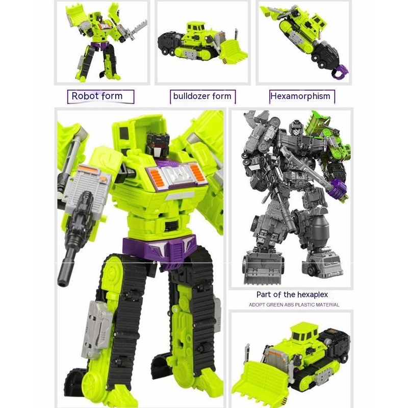 Mô Hình Đồ Chơi Xe Biến Hình Rô Bốt 6 Trong 1