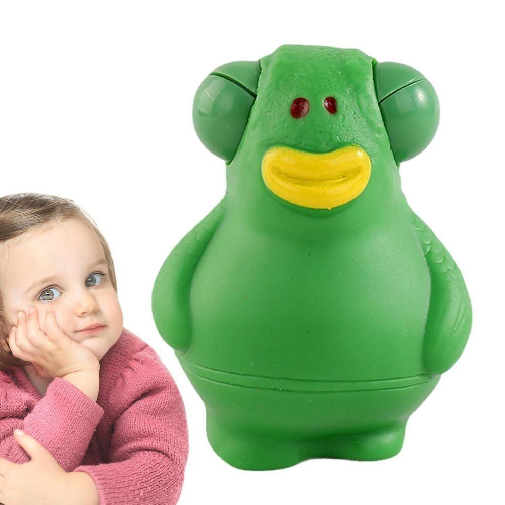 Daanes Đồ Chơi Bóp Mắt Hình Cá Màu Xanh Lá Vui Nhộn Siêu Bền