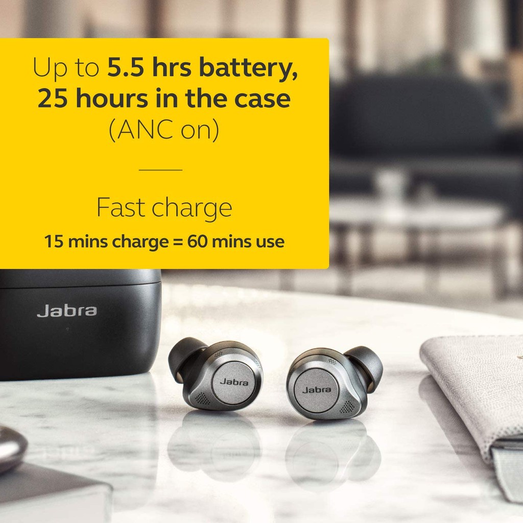 Tai Nghe Nhét Tai Không Dây jabra elite 85t - jabra Chống Ồn Chất Lượng Cao