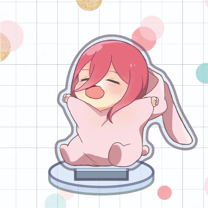 Standee BLUE LOCK chibi, mô hình nhân vật Nagi, Isagi, Chigiri, Itashi siêu dễ thương