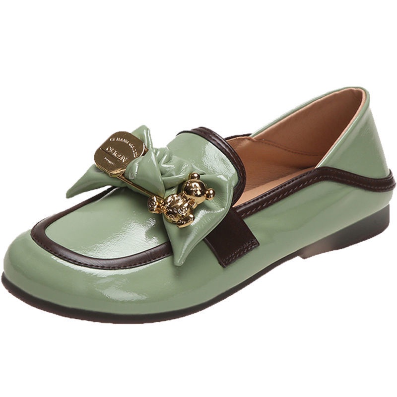 Jh Hàng Có Sẵn Giày Lười Da Thật Mềm Mại Thoải Mái Thời Trang Xuân Thu Cho Phụ Nữ Mang Thai